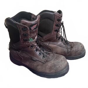 Red Wing King Toe 3548 8 Inch Waterproof Work Boots Mens 12 ASTM F2413-11